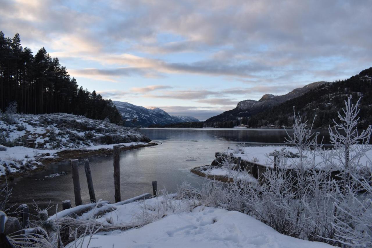 Norbel Hytte Norway Vradal Bagian luar foto